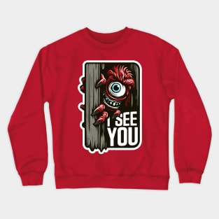 I SEE YOU Monster Crewneck Sweatshirt